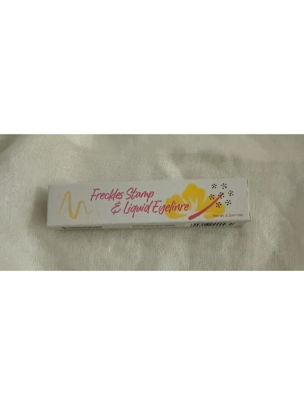 PageVine Freckles Stamp & Liquid Eyeliner 2-in-1 Black Brown NEW Exp 2030